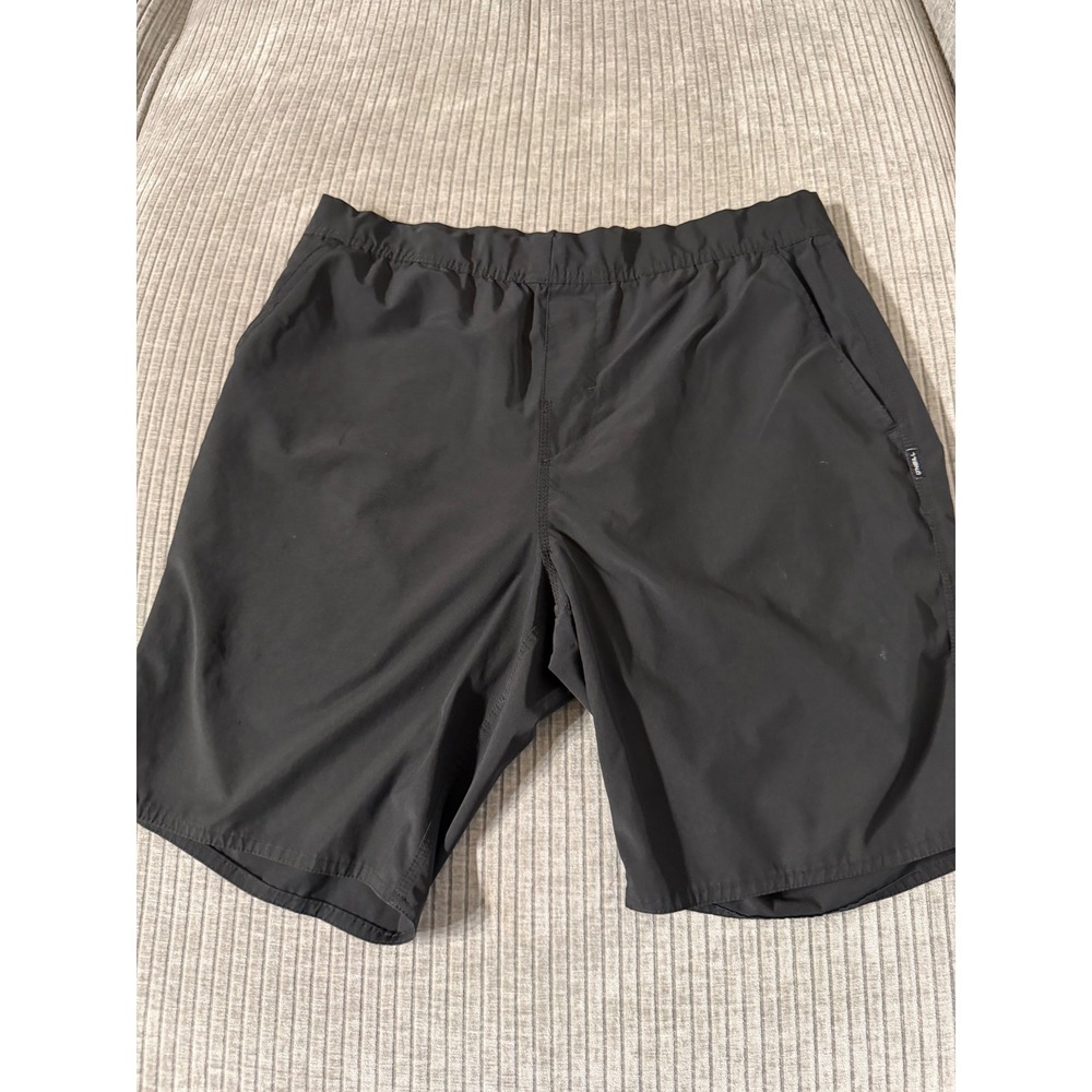 O'Neill Hybrid Hyperdry Mens Shorts Black Elastic Waist Swim Surf Boardshorts